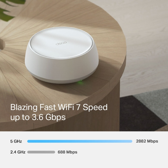 BE3600 Whole Home Mesh WiFi 7 System